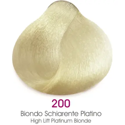 TMT Milano Art Collection Crema Colorante Luminacolor 200 Rubio Platino Superaclarante 100 ml - 1